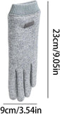 Šiltos universalios žieminės pirštinės C12308030-2, pilkos