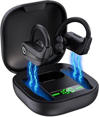 Power HBQ Pro (Q20) belaidės ausinės, juodos