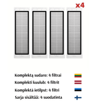 Filtras Xiaomi Roborock S5, S5 Max, S6, S6 Maxv, 4 vnt (pakaitalas)