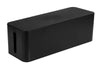 Dėžutė laidams paslėpti, juoda 40 x 15,5 x 13,5 cm