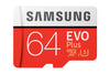 Samsung MicroSD Card EVO+ 64GB Class10 + Adapter MB-MC64GA/EU - www.e-navigacijos.lt