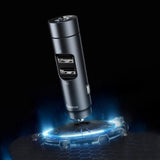 Baseus Energy Column Bluetooth FM moduliatorius, kroviklis 2x USB QC3.0 3,1A