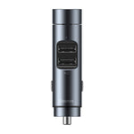 Baseus Energy Column Bluetooth FM moduliatorius, kroviklis 2x USB QC3.0 3,1A