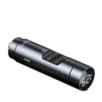 Baseus Energy Column Bluetooth FM moduliatorius, kroviklis 2x USB QC3.0 3,1A