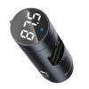 Baseus Energy Column Bluetooth FM moduliatorius, kroviklis 2x USB QC3.0 3,1A