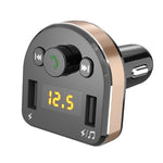 Dudao Bluetooth automobilinis FM moduliatorius, kroviklis 2x USB 3.4A