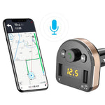 Dudao Bluetooth automobilinis FM moduliatorius, kroviklis 2x USB 3.4A