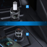 Ugreen 2x USB Quick Charge 3.0 automobilinis FM moduliatorius, kroviklis