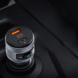 Ugreen 2x USB Quick Charge 3.0 automobilinis FM moduliatorius, kroviklis