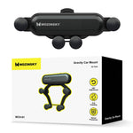 Wozinsky Gravity Car Mount Phone Holder for Air Outlet black (WCH-01) - www.e-navigacijos.lt