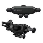 Wozinsky Gravity Car Mount Phone Holder for Air Outlet black (WCH-01) - www.e-navigacijos.lt