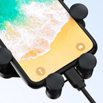 Wozinsky Gravity Car Mount Phone Holder for Air Outlet black (WCH-01) - www.e-navigacijos.lt