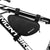 Wozinsky Bicycle frame bag 1,5L dviračio rėmo krepšys, juodas