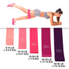 Pasipriešinimo gumų rinkinys Exercise rubber band set 2, 5vnt