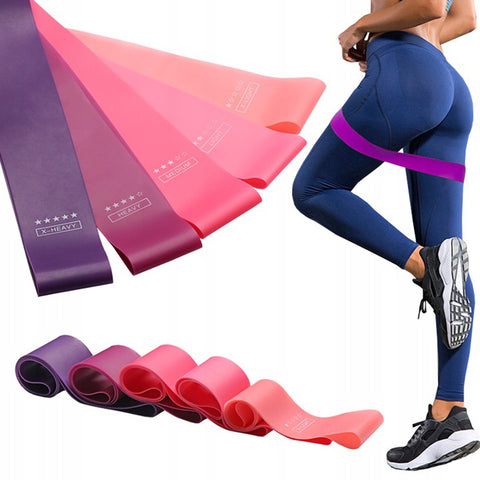 Pasipriešinimo gumų rinkinys Exercise rubber band set 2, 5vnt